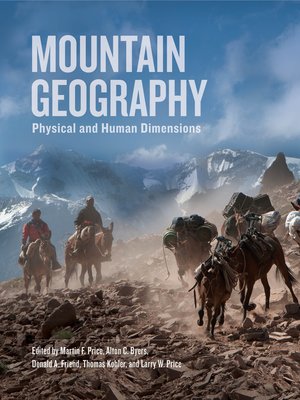 cover image of Mountain Geography